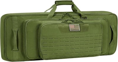 CVLIFE 36" 42" 46'' Triple Layered Double Rifle Bag with Lockable Zipper and Backpack Strap - $44.99 w/code "327X2OUU" + FREE Shipping