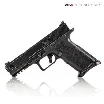 Zev OZ9 Pistol Standard Black Slide Black Barrel - Use Price Match $1349