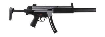 H&K MP5 .22 LR 16.1" Barrel Faux Suppressor Grey/Black 25rd - $494.69 w/code "WELCOME20"