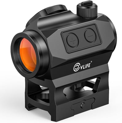  CVLIFE JackalHowl Red Dot with Motion Awake and Auto Off, 1x20mm 2MOA with Absolute Co-Witness Riser, IPX7 Waterproof & Shockproof & Fogproof - $44.77 w/code "9JKYI68P" + 18% off Prime (Free S/H over $25)