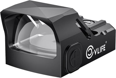 CVLIFE WolfCovert Motion Awake Red/Green Dot for Doctor Cut Footprint, 3 MOA 1X24mm Open Reflex Sight with Adapter Plate for MOS & Picatinny - $65.69 w/code "3IQ4MZ4Y" + $10 Prime discount + FREE Shipping