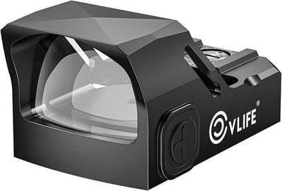 CVLIFE WolfCovert Motion Awake Red/Green Dot for Doctor Cut Footprint, 3 MOA 1X24mm with Adapter Plate for MOS & Picatinny - $67.49 w/code "JJAZ264A" + 10% Prime discount + FREE Shipping