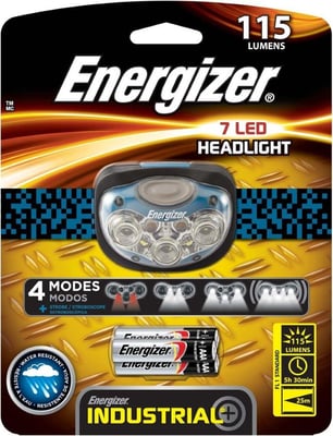 Energizer 7 LED Industrial Headlamp - $9.99 + Free S/H over $35 (Free S/H over $25)