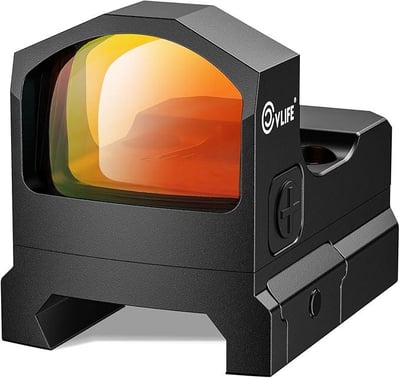 CVLIFE WolfCloak X02 Motion Awake Red Dot for RMR Cut Footprint 3 MOA 24mm Lens with Adapter for MOS & 21mm Picatinny Base - $ 39.99 w/code "SXJMPTGI" + FREE Shipping