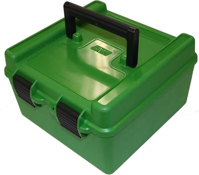 MTM R-100-10 Deluxe Ammo Box 100 Round Fits 22-250 243 270 308 Win 30-06 USA Made Green - $13.07 + FREE Shipping