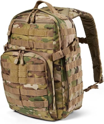 5.11 Tactical Backpack, RUSH 12 2.0 Military Survival Molle Back Pack with Laptop Compartment, Small, 24L, Multicam - $105 + FREE Shipping