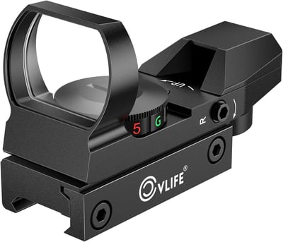 CVLIFE 1X22X33 Red Green Dot with 20mm Rail - $13.99 w/code "M67KHCAZ" + $3 PED + FREE Shipping