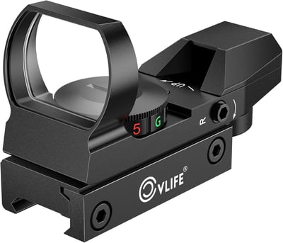 CVLIFE 1X22X33 Red Green Dot with 20mm Rail - $14.82 w/code "KFTXCYG5" + FREE Shipping