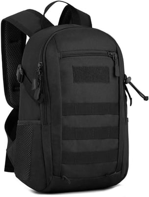 HUNTVP 10L Mini Daypack Military MOLLE Backpack Rucksack Gear Tactical Assault Pack Bag for Hunting Camping (Multiple Colors) - $18.39 (Limited time deal) + FREE Shipping