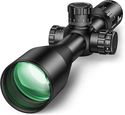 CVLIFE BearPower FFP Scope with MOA Illuminated Reticle, Zero Stop, Zero Reset, Parallax Adjustment 30mm Tube with Scope Rings - $132.29 w/code "USMHW5FK" + 10% Prime discount + FREE Shipping