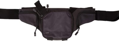 5.11 Tactical Select Carry Pistol Pouch, Magazine Slots, Adjustable Strap, Charcoal/Black - $42 + FREE Shipping