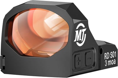 MidTen S01 Shake Motion Awake Red Dot for RMR Adapter for GL MOS & Picatinny Included, 3 MOA 28mm Large Aspheric Lens 1500G Shockproof - $79.14 w/code "C3ETIGKI" + $15.08 Prime + FREE Shipping