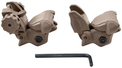 Presma AR-15 Flip-Up Sight Set TAN - $14.95 (FREE Shipping over $50)