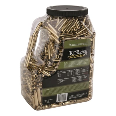 Top Brass Unprimed Remanufactured Rifle Brass, .223 Rem., 1,000-pk. - $141.49 w/code "ULTIMATE20" (Buyer’s Club price shown - all club orders over $49 ship FREE)