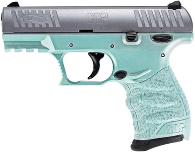 Walther CCP M2 .380 ACP 3.54" barrel 8rd Stainless / Angel Blue - $399.99
