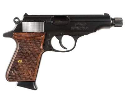 Walther PP SD 32Acp Black Threaded Walnut Grips - $769.99