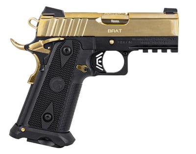 EAA Girsan Witness 2311 Spoiled Brat 9mm 3.40" 17rd Gold Plated PVD Stainless Steel Barrel, Gold Titanium Nitride Serrated Stainless Steel Slidel - $699.95 (Add to cart for best price) 