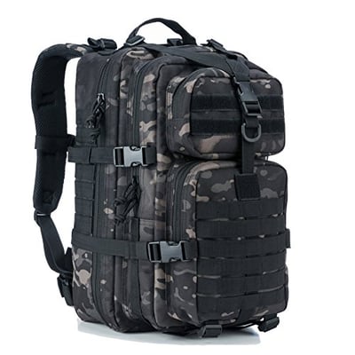 Military Tactical Backpack Molle Bug Out Bag 34L (black multicam) - $28.48 shipped (LD) (Free S/H over $25)