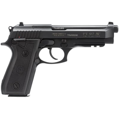 TAURUS PT 92 9mm 5" Blued 17+1 Mil-Spec 1913 Rail - $456.90 (Free S/H on Firearms)