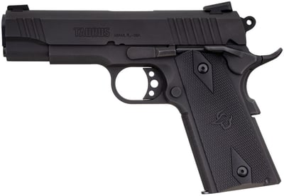Taurus 1911 Commander 9mm 4.25" Barrel 9 Rnds Black - $469 