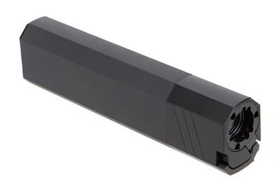 SilencerCo 45 Osprey 2.0 Pistol Suppressor 9mm to 45 ACP & 300 BLK Subsonic 7.90" Aluminum and Stainless Steel, Black Finish - $559.95 (Add to cart for best price)