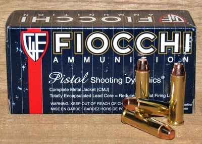 Fiocchi 357 Magnum 158gr FMJ 50rds Limit 5 - $25.99 