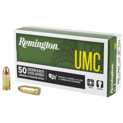 Remington UMC 9MM 124 Grain Full Metal Jacket 1000 Rounds - $250 (Free S/H)