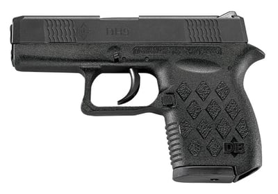 Diamondback Firearms Db9c 9mm 2.8" 6+1 Black Checkered Grip - $373
