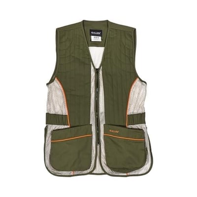 Allen Company Ace Shooting Range Vest with Moveable Shoulder Pad - Shooting Apparel for Adult Men and Women - Works for Right and Lefthanded Shooters - Medium/Large - Olive/Tan - $31.73 + FREE Shipping