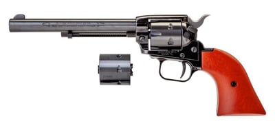 HERITAGE MANUFACTURING Rough Rider 22LR/Mag 6.5" 6rd Blued - $151.24 (Free S/H on Firearms)