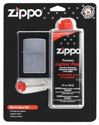 Zippo All-In-One Kit - $10.92 + FS over $25 (Free S/H over $25)