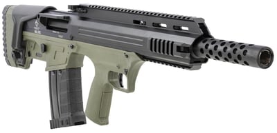 American Tactical Bulldog 12 Ga 18.5" Barrel 3" Bullpup Black/Green 5rd - $326.49