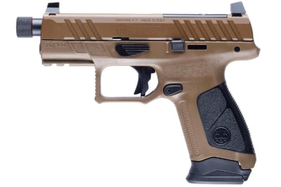 Beretta APX-A1 Compact Tactical 9mm 4.20" 15-Rd Optic Ready Pistol with FDE Finish - $419.99 + Free Shipping