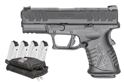 Springfield XDM Elite Compact OSP 9mm Gear Up Package with Five Magazines and Range Bag - $653 