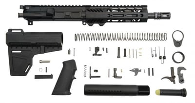 PSA 8.5" Pistol-length 300AAC 1/8 Phosphate 7" Lightweight M-Lok Classic Shockwave Pistol Kit - $339.99