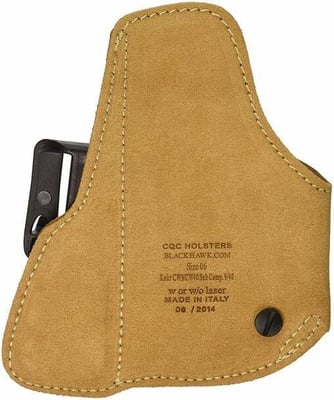 Blackhawk Tuckable Brn Leather Holster, 03, Right Hand (for Glock 26/27) - $8.49 after code "HOLSTER15" (Free S/H)