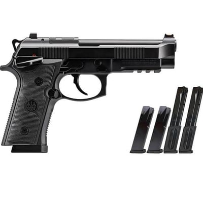 Beretta 92GTS 9mm 4.7" Stainless Steel - $699.98