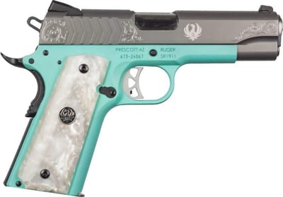Ruger SR1911 Commander 9mm 4.25" barrel 9 Rnds Two-Tone - $1095.99