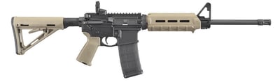 Ruger AR-556 Carbine AR-15, 16” Barrel, Flat Dark Earth, With Magpul Accessories, 30Rd - $648 