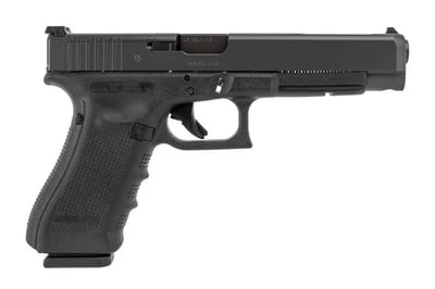 Glock G34 MOS Gen4 9mm Competition 17-Round Polymer Frame 5.31" Optics Ready Black - $666