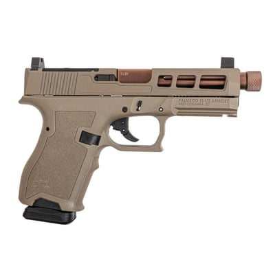PSA Dagger Complete SW1 RMR Pistol W/Copper Fluted Threaded Barrel, Flat Dark Earth - $279.99