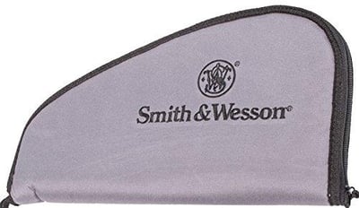 Smith & Wesson M&P Defender Handgun Case with Ballistic Fabric Construction and External Pockets for Shooting, Range, Storage and Transport,Grey - $6.4 + FREE Shipping