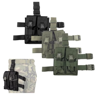 BattleSteel AR15/M4 Four (4) Magazine Drop Leg Pouches - $19.99