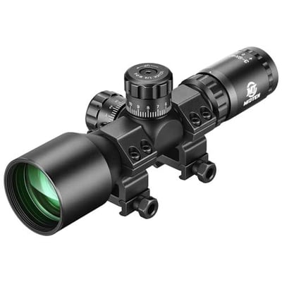 25% off Midten 3-9x40 Compact Rifle Scope, Mil-Dot Reticle, Locking Turret, Zero Reset, 1 inch Tube SFP Riflescope with 20mm Scope Rings w/code Y7HQXSU2 + FREE Shipping