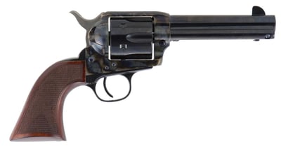 Cimarron ER4100 Evil Roy Competition 45 Colt (LC) 6 Round 4.75" Blued Case Hardened Walnut Grip - $675.99