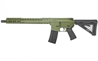 Black Rain Ordnance AR-15 Billet Rifle Green .223 Rem / 5.56 16" Barrel 30-Rounds - $1629.99 ($9.99 S/H on Firearms / $12.99 Flat Rate S/H on ammo)