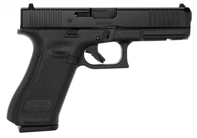 Glock PA175S203 G17 Gen5 DAO 9mm Luger 4.49" FS 17+1 Black nDLC Black Polymer Grip - $487.83