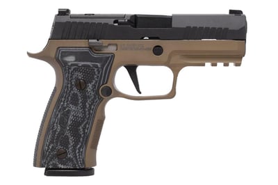 Sig Sauer P320 AXG Carry 9mm Semi-Auto Pistol with Night Sights and FDE Frame - $749.99 