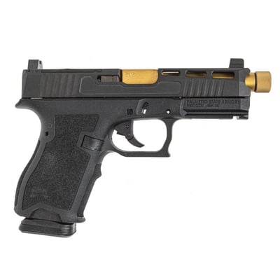 BLEM PSA Dagger Complete SW4 RMR Pistol W/ Gold Threaded Barrel, Black - $299.99