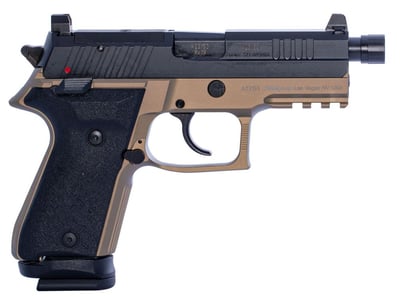 Arex Rex Zero 1 Tactical Compact 9mm Pistol, Hardcoat Anodized FDE - REXZERO1TC-03 - $469.99 